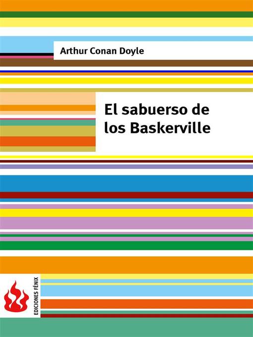 Title details for El sabueso de los Baskerville (low cost). Edición limitada by Arthur Conan Doyle - Available